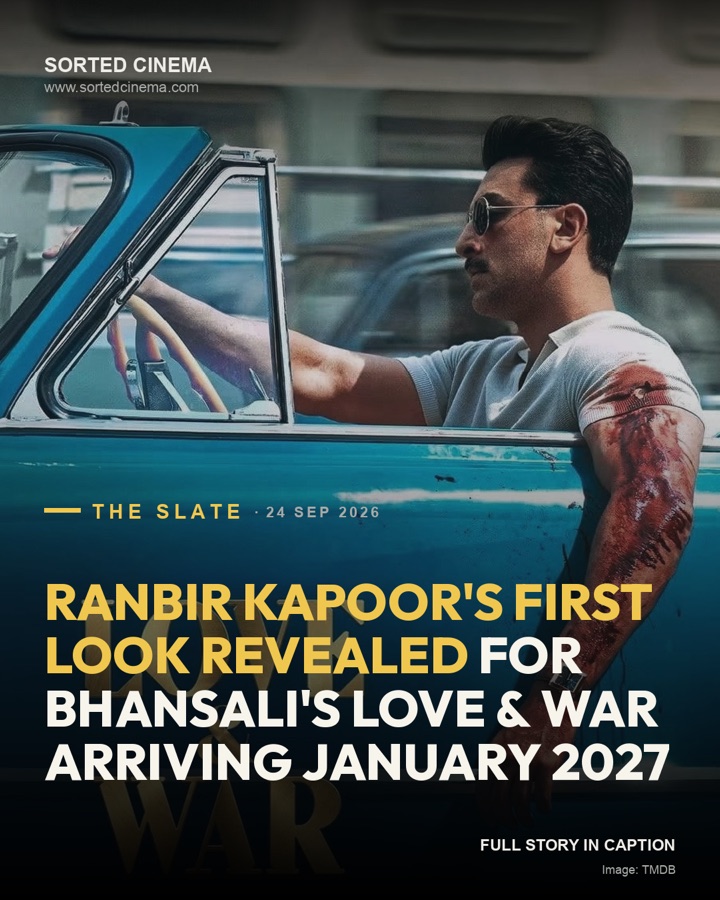 News card: Ranbir Kapoor's first look revealed for Bhansali's Love & War, arriving January 2027